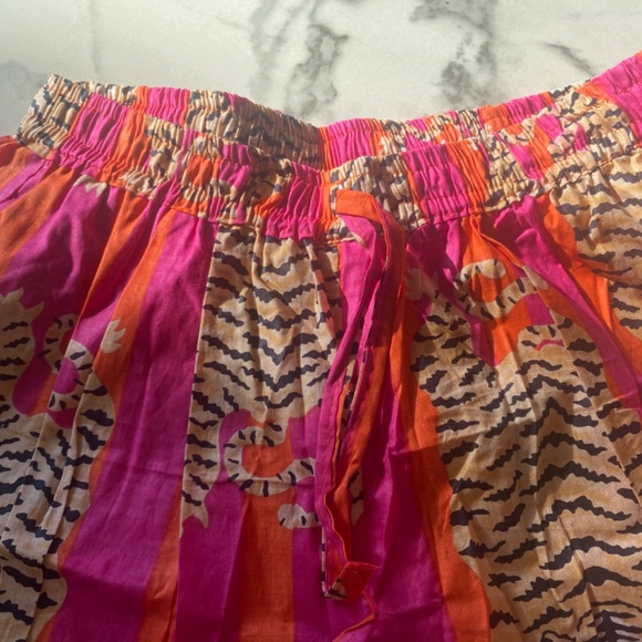 Hand block print cotton pajama shorts various sizes - Picture 3 of 3